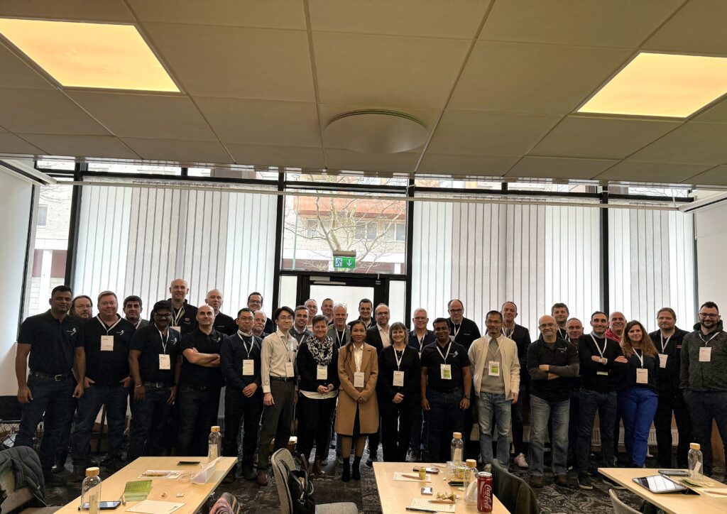 Participants in a group photo